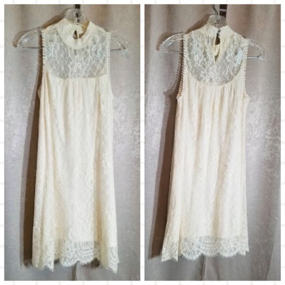 Taylor and Sage Sleeveless Ivory Dress size S - Picture 1 of 7
